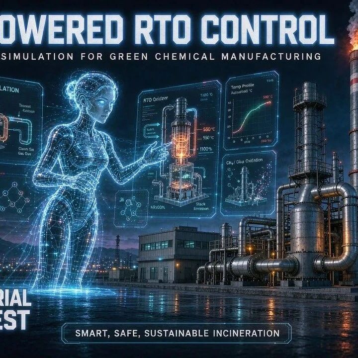 AI 能直接操作化工流程软件了？我用一座RTO焚烧炉验证了一下
