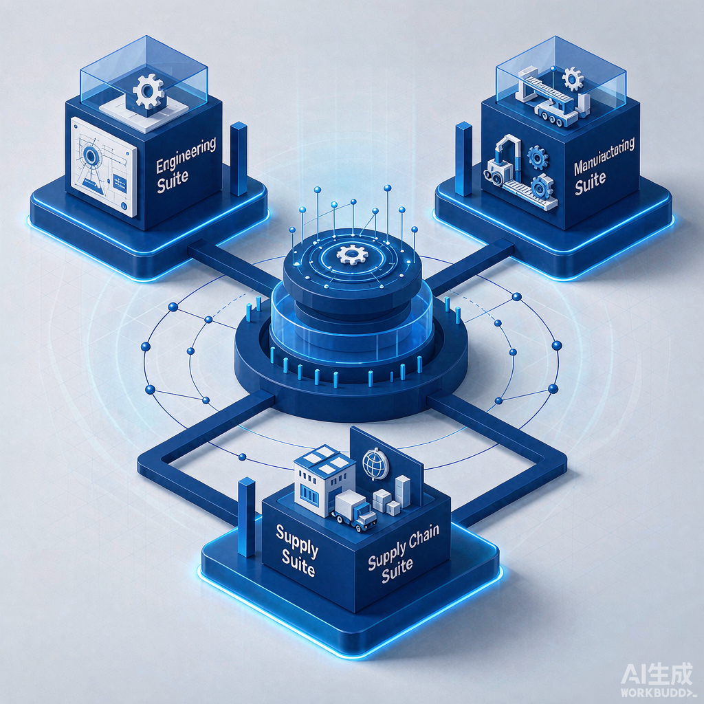 从单点工具到企业优化的三维度框架（示意图）